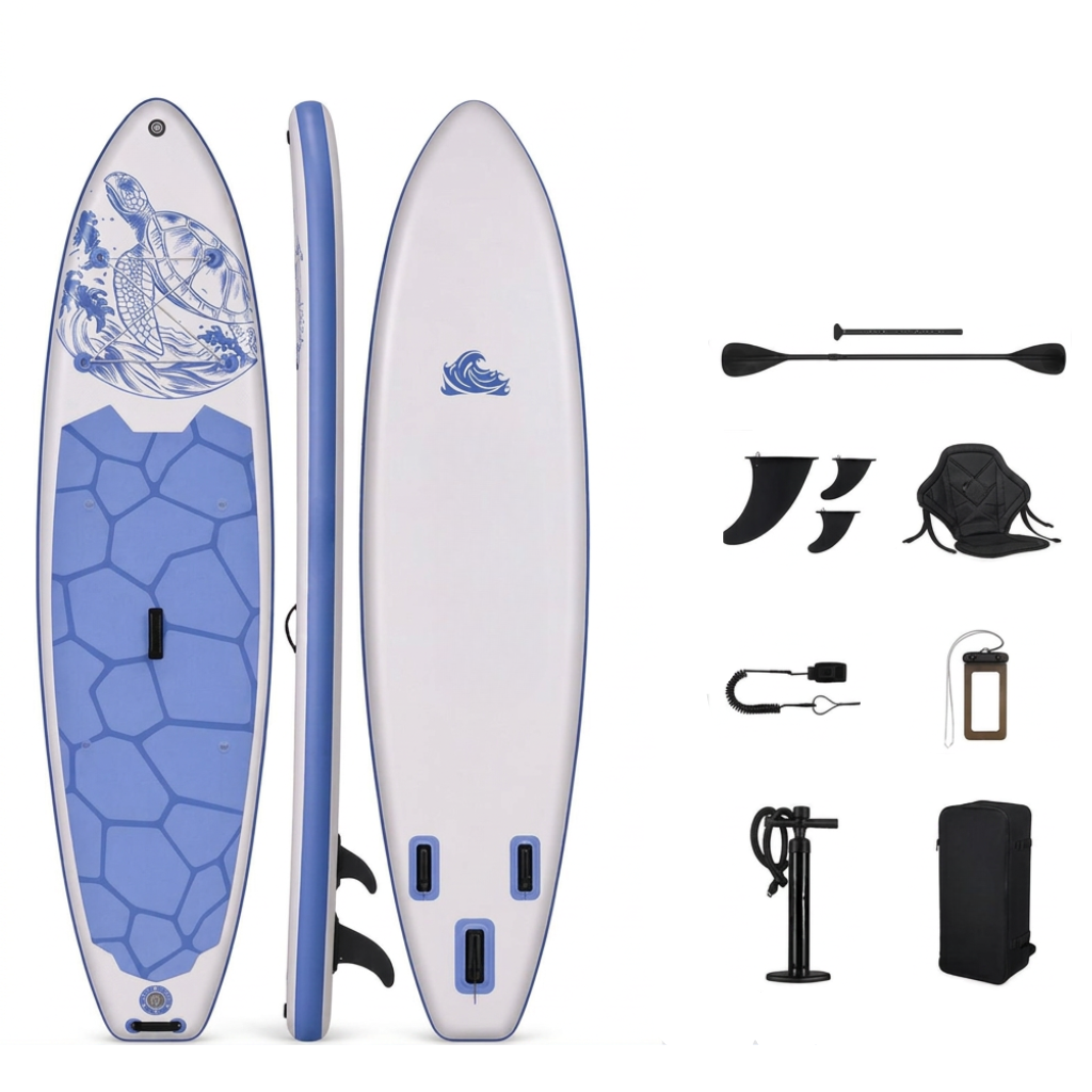 Tabla de Paddle Surf Hinchable con Accesorios — Diseño SUPIE70S (335×83×15 cm)