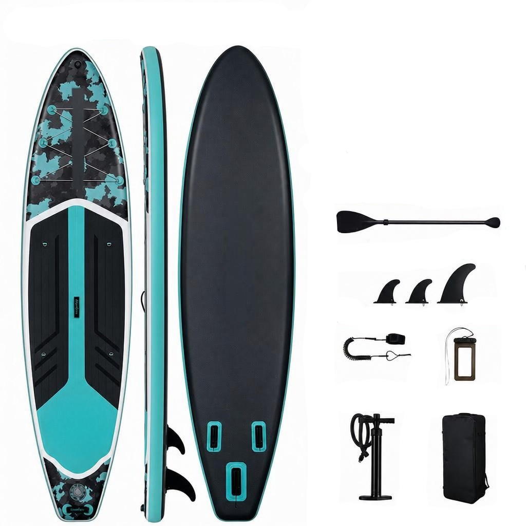 Tabla de Paddle Surf Hinchable con Accesorios — Diseño SUPIE71P (350×89×15 cm)