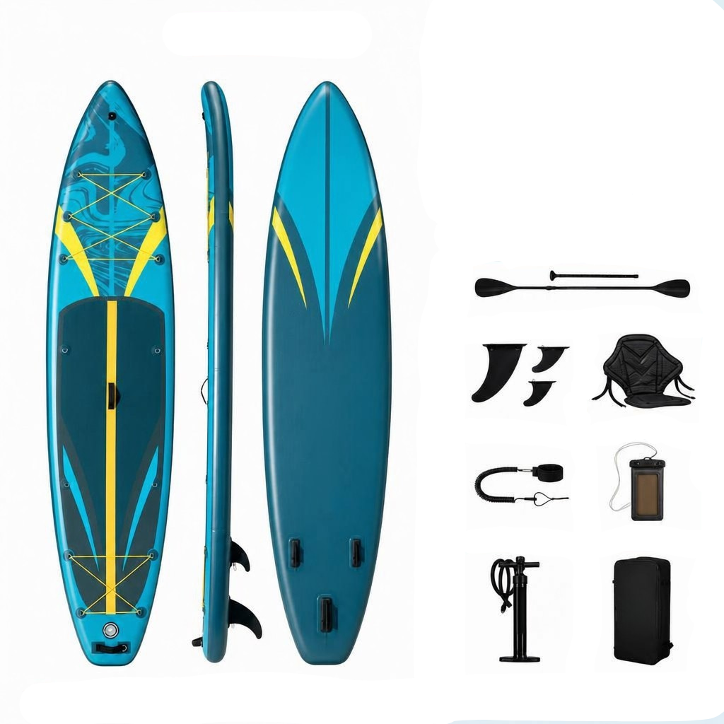 Tabla de Paddle Surf Hinchable con Accesorios — Diseño SUPIE71E (350×83×15 cm)