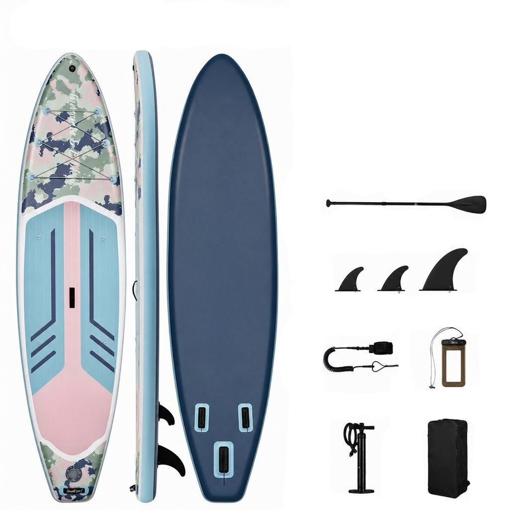 Tabla de Paddle Surf Hinchable con Accesorios — Diseño SUPIE71N (350×89×15 cm)