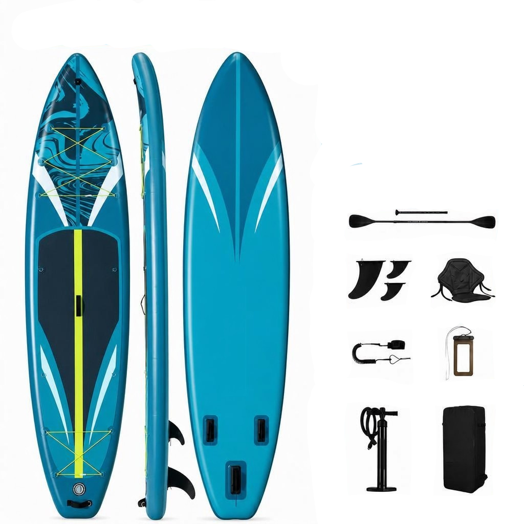 Tabla de Paddle Surf Hinchable con Accesorios — Diseño SUPIE71D (350×83×15 cm)