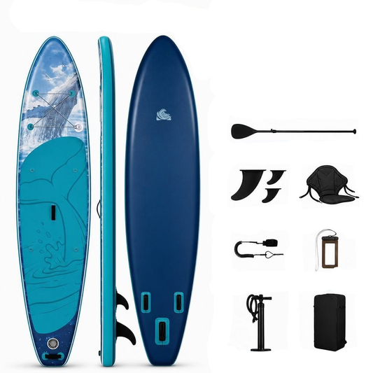 Tabla de Paddle Surf Hinchable con Accesorios — Diseño SUPIE71H (350×83×15 cm)